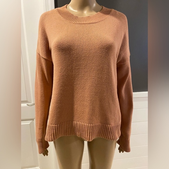 Madewell Brownstone Side-Button Sweater size S - Picture 3 of 6
